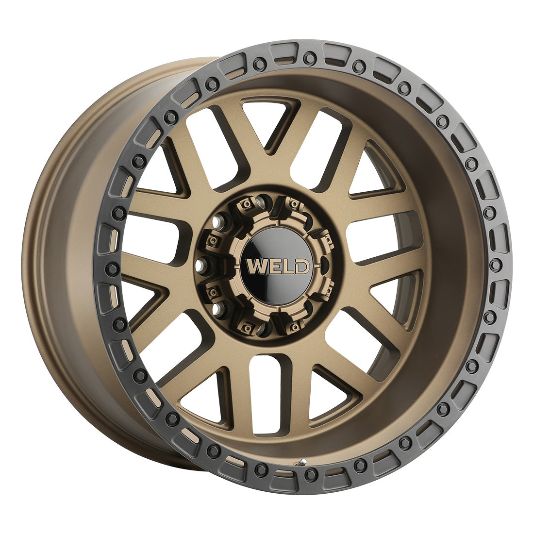 22x12 Cinch 8x180  ET-44 BS4.75 Satin BRZ / Satin BLK 124.3